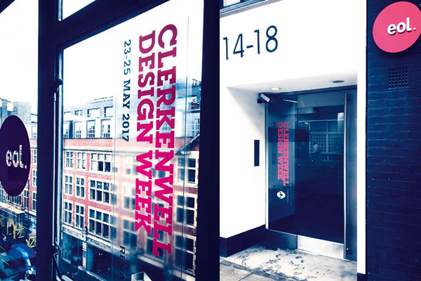 Clerkenwell design week EOL