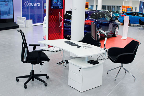 Realisation mobilier de bureau Ford EOL