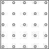 Dots chaise à roulettes