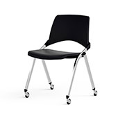 4 feet castors <br/> made of steel chaise sur roulettes