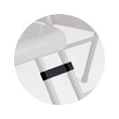 Linking pieces <br/> black pieces accroches