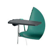 Writing shelf tablette