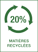 Picto recycle TAUX 20 FR