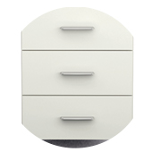 POIGNÉE <br/> En métal <br/> 3 couleurs au choix bureau manivelle