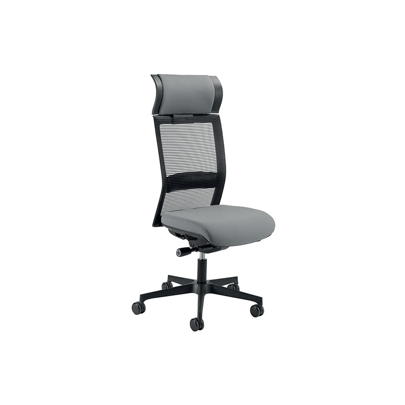 Fauteuil de bureau ergonomique avec dossier résille CONFORT