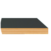 Plywood edge banding <br/> Beechwood finish bureau motorise