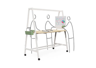 table de reunion haute